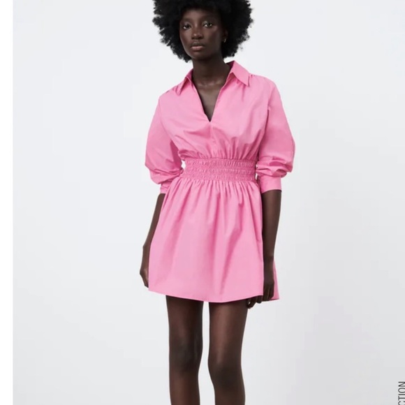 Zara Dresses & Skirts - Zara pink dress size small